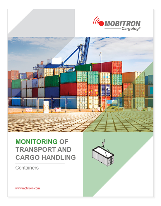 Monitoring of transport and cargo handling - Containers